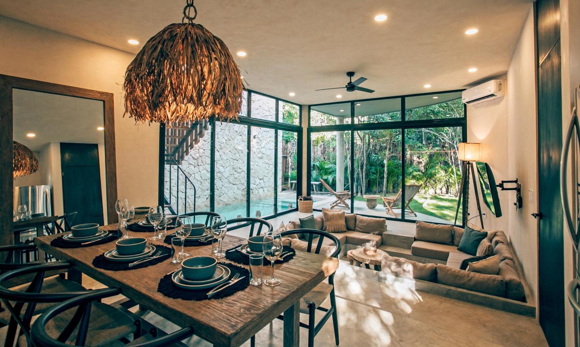 Jungle Boho Villa - Private Pool - Concierge 6B Tulum Dış mekan fotoğraf